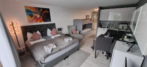 Sankt Englmar Apartment | Apartment Wohlfühloase mit Pool und Sauna bis 5 Personen
