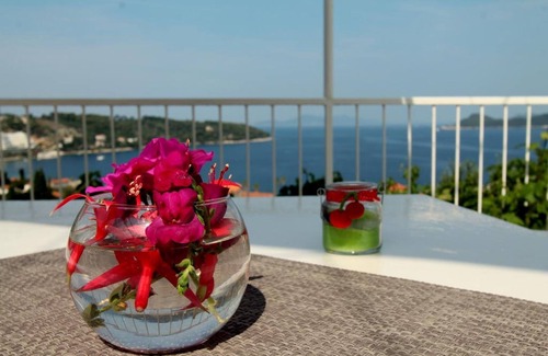 Lopud Island Apartment | Apartments Cervelin - Studio Apartment with Sea View