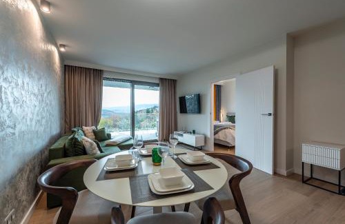 Szklarska Poreba Apartment | Aparts4U - Kras Resort Apartament A103 z prywatnym jacuzzi i widokiem na góry