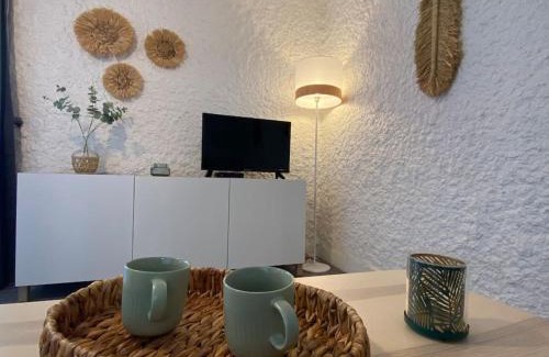 Marine de Saint Ambroggio Apartment | Appart Rez jardin 500 m plage - toutes commodités
