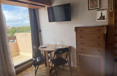 Leucate Apartment | Appart Studio mezz 3 couchages PORT LEUCATE NATURISME PL010-731
