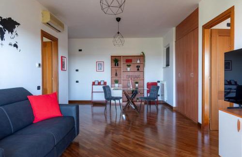 Centro Giano Apartment | appartamento con terrazzo vicino all'aeroporto di Fiumicino e alla fiera di Roma