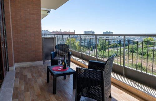Centro Giano Apartment | appartamento con terrazzo vicino all'aeroporto di Fiumicino e alla fiera di Roma
