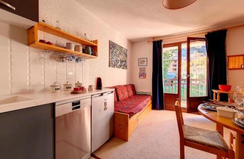 Saint-Martin-de-Belleville Apartment | Appartement lumineux A proximité des pistes Balcon - FR-1-344-929