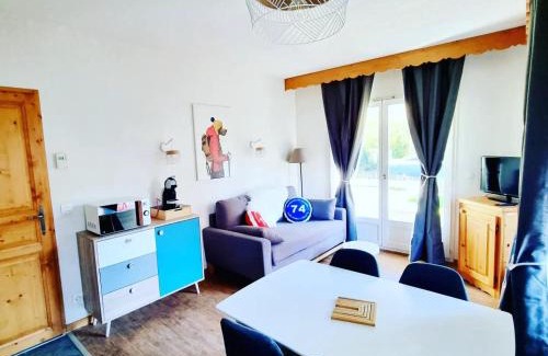 Saint-Gervais-les-Bains Apartment | Appartement avec piscine & jardin pied de la télécabine