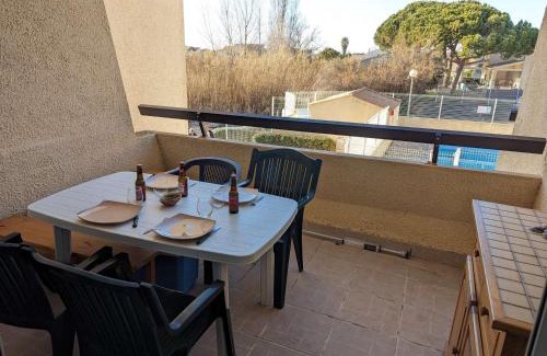 Marseillan Plage Apartment | Appartement 4 pers. avec piscine, parking, animaux admis - FR-1-387-211