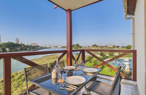 Guerande Apartment | Appartement - balcon avec vue - piscine chauffée