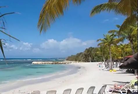 Sainte-Anne Apartment | Appartement Bleu de Sable VUE MER résidence de vacances