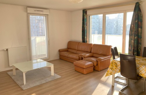 Gennevilliers Apartment | Appartement 87 m2 - 3 Chambres Pour 6 Personnes Proche Paris - Parking Gratuit