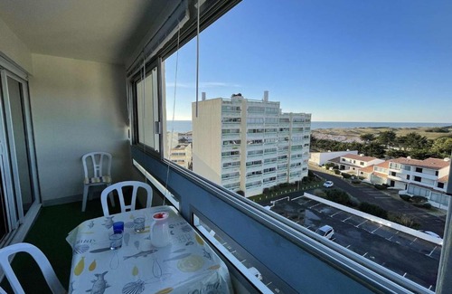 Saint-Hilaire-de-Riez Apartment | Appartement cosy proche plage avec balcon et vue mer - FR-1-224C-48