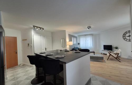 Centre Ville Rive Gauche Apartment | Appartement Le Luna Rouen Parking Gratuit