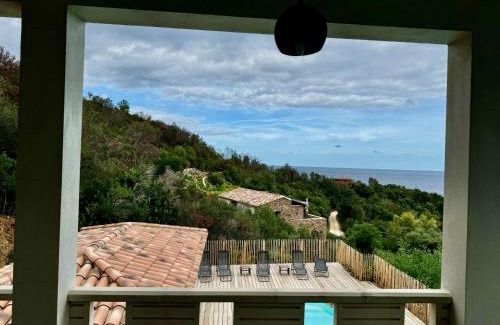 Sari-Solenzara Apartment | Appartement Mare è Machja vue mer