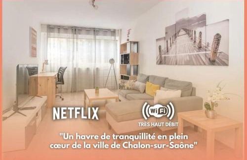 Chalon-sur-Saone Apartment | Appartement Zen à Chalon-sur-Saône