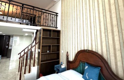 Panyu Apartment | April Fair Duplex Apartment Guagnzhou South Railway Station Min Jie Branch