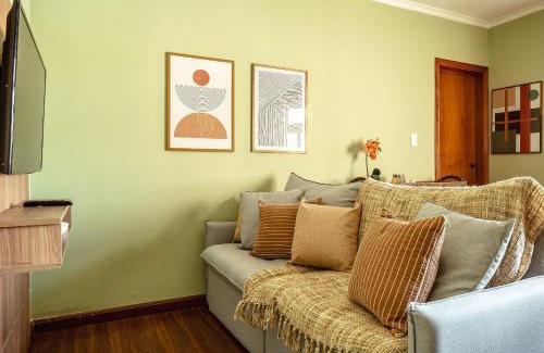 Capivari Apartment | Apt Centrinho de Capivari | lareira + pet friendly