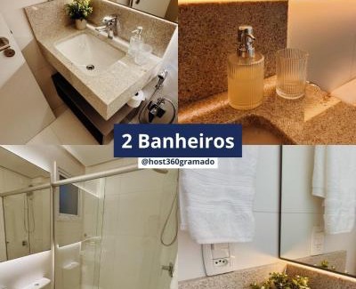 Vila Luiza Apartment | Apto de luxo com lareira em Canela SelfChekIn