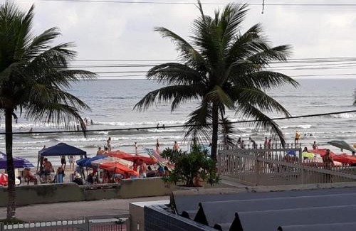 Mongagua Apartment | Apto em Prédio Frente pro Mar com WiFi 2 Qtos Garagem MongaguáSP