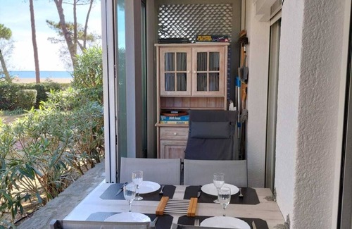 Argeles Plage Apartment | ARGELES direct beach Apt 2p CLIM