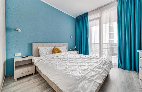 Arad Apartment | ARI AQUA Apartment with Balcony