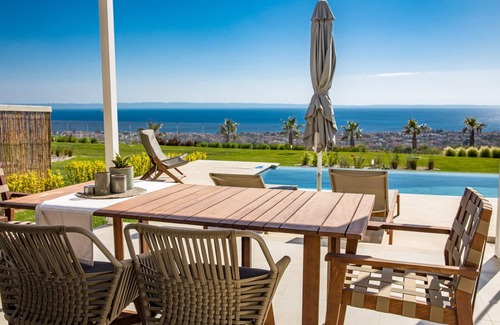 Nikita Villa | ArtHill eco villas - Villa Louiza with private pool and sea view