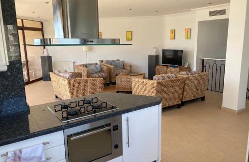 Calpe Apartment | Atico Duplex Penthouse Rosa Marina Club Nautico Calpe Penon Sea view