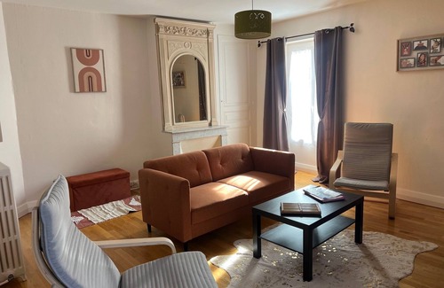 Issoire Apartment | Attractive duplex apartment in the center of town with secure parking on request