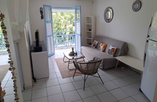Le Gosier Apartment | Au Bourg Appartement Jusqu'à 4 Personnes vue mer et Piscine