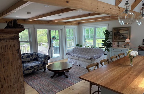 West Tisbury House | August 17-31 avail at this West Tisbury home on Martha’s Vineyard! Fair Week!