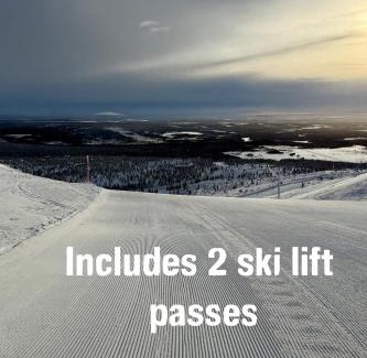 Sirkka Apartment | AuroraLevi Utsuvaara Retreat, Ski-In, 2 ski pass included