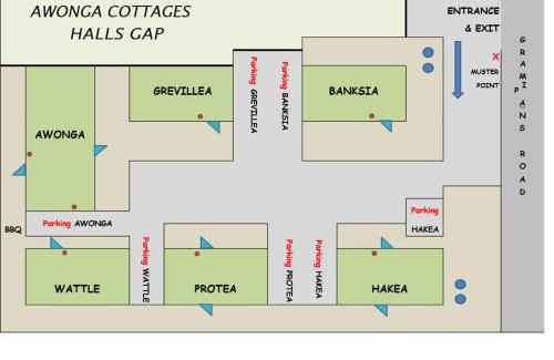 Halls Gap Villa | Awonga Cottages - Hakea 2Br