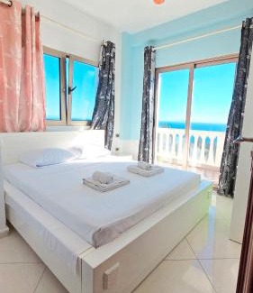 Dhermi Apartment | Azure Apartments with Sea View Drymades