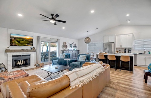 Sunset Ridge House | Backyard Oasis + Private Pool & Pets Welcome!