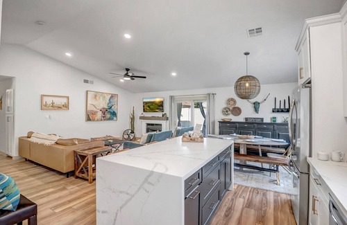 Sunset Ridge House | Backyard Oasis + Private Pool & Pets Welcome!