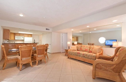 South Padre Island Condo | Bahia Mar 983F - Simple furnishings;Cozy walk-up;Beachfront sundeck