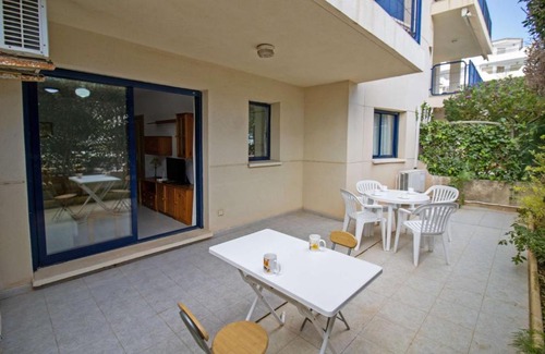 Alcossebre Apartment | Bajo con terraza, parking y piscina en el centro PORTA MEDITERRANEA ALBERT VILLAS