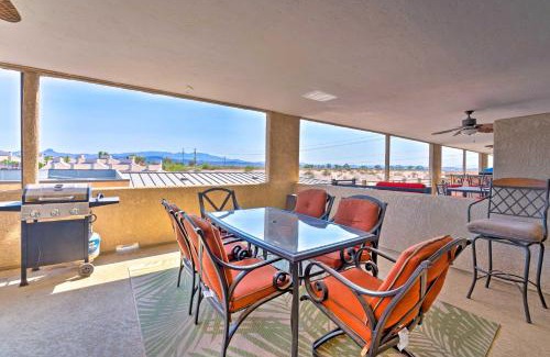 Lake Havasu City Apartment | Balcony and Grill Beachfront Lake Havasu City Condo