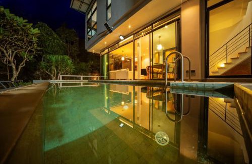 Choeng Thale Villa | BangT-ao 3-bedroom modern minimalist luxury style private pool holiday villa gym quiet community