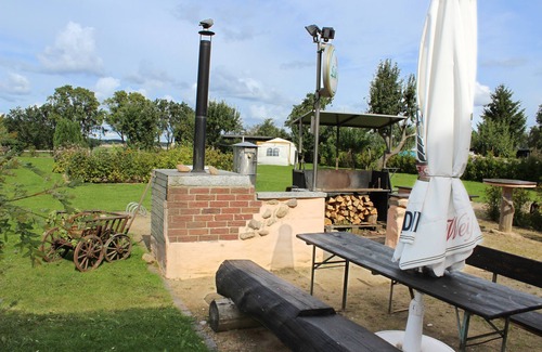 Muritz House | Barn Large garden Children's playground Grillecke beach only 1.2 km