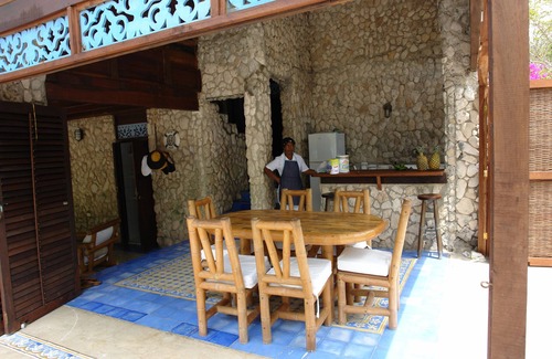 Bocachica Cabin | Barú Island near Cartagena-Private Villa 15 feet in front of the Beach
