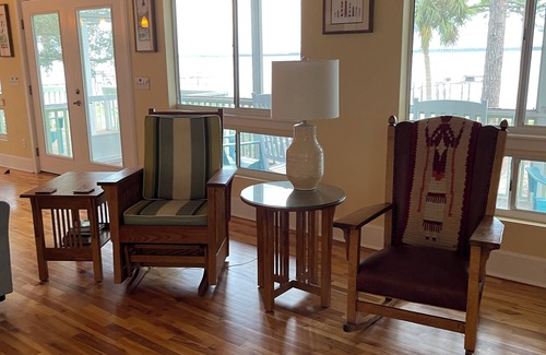 Panacea House | Bayfront Ochlocknee Bay/Ocean View/Boat Dock 1-bedroom home top floor 2nd floor