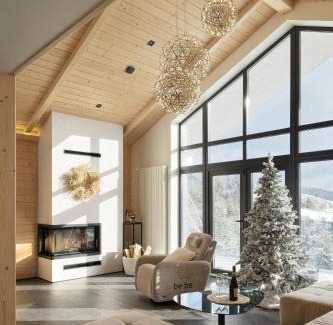 Bukovel Ski Chalet | be be Chalet - premium jacuzi & private pool