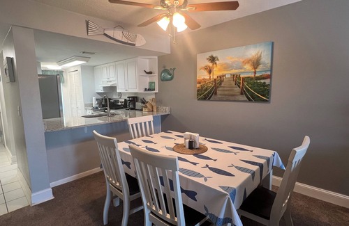 Point East Condo | Beach front condo with ocean views and community pool. 2/2 on non drive beach.