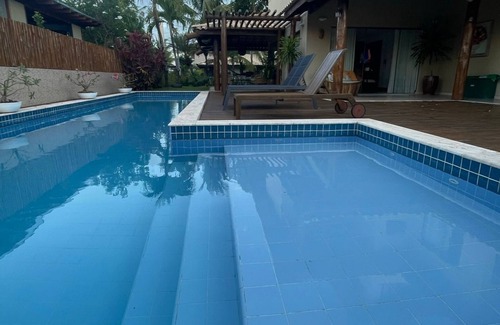 Itacimirim House | Beach House in Guarajuba 5 Suites Cond. Genipabu Summer Place Background with Lagoon
