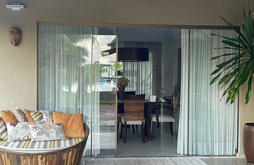 Itacimirim House | Beach House in Guarajuba 5 Suites Cond. Genipabu Summer Place Background with Lagoon