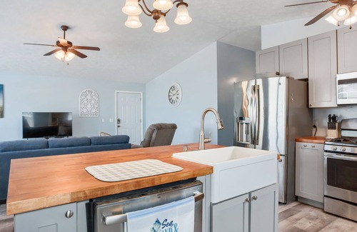 Crescent Beach House | Beach Time | Cozy Retreat Steps from the Gulf