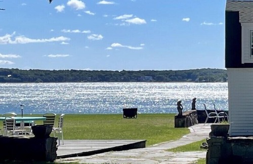 Pipes Cove House | Beach/Waterfront 7.2 ac Estate with Dockage -40 ft