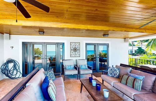 Bowens Addition House | Beachfront charmer with dock, furnished balcony, firepit, & W/D - dog-friendly