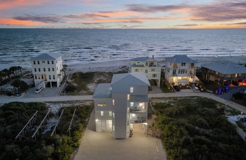 Port St. Joe House | Beachfront Hideaway Secluded Dunes Hot Tub EV
