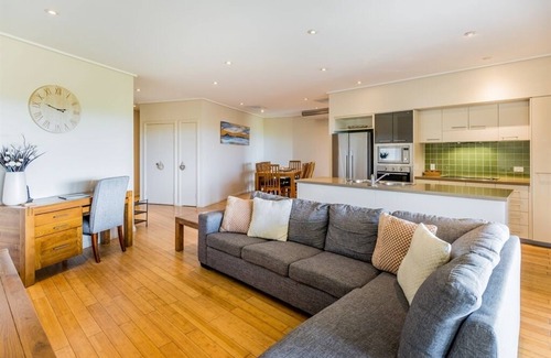 Agnes Water Apartment | Beachfront Penthouse in Agnes Water - Stylish Stay with Ocean Views, Pool Access, and Prime Location