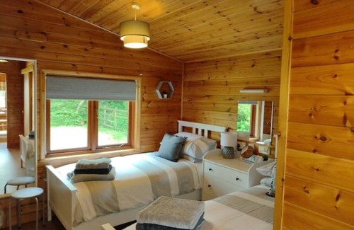Summercourt Cabin | Beacon Lodge, accessible, family and dog friendly.
